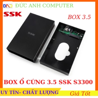 Hdd box ssk 3.5 sata he s3300 3.0, hộp đựng ổ cứng máy bàn 3.5 ssk s3300 - ảnh sản phẩm 1