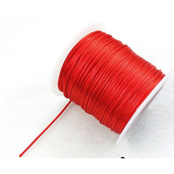 5met dây tim đan vòng màu đỏ đủ size 1.5-2-2.5mm (dây nhập khẩu)