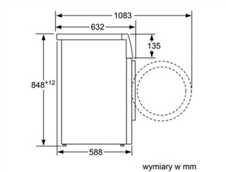 Máy sấy quần áo Bosch WTW85560BY