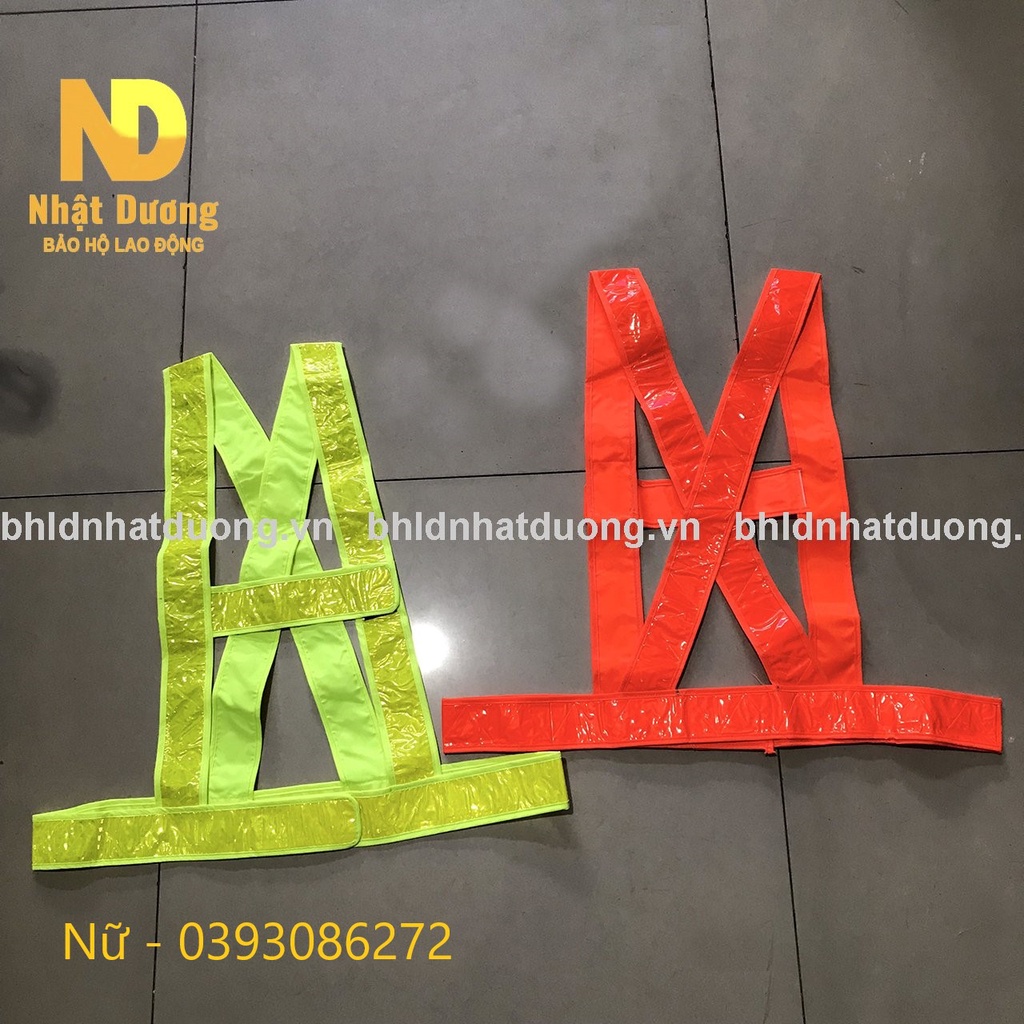 Áo phản quang dây chiếu sáng ban đêm áo sáng khi đi trời tối - Nsafe