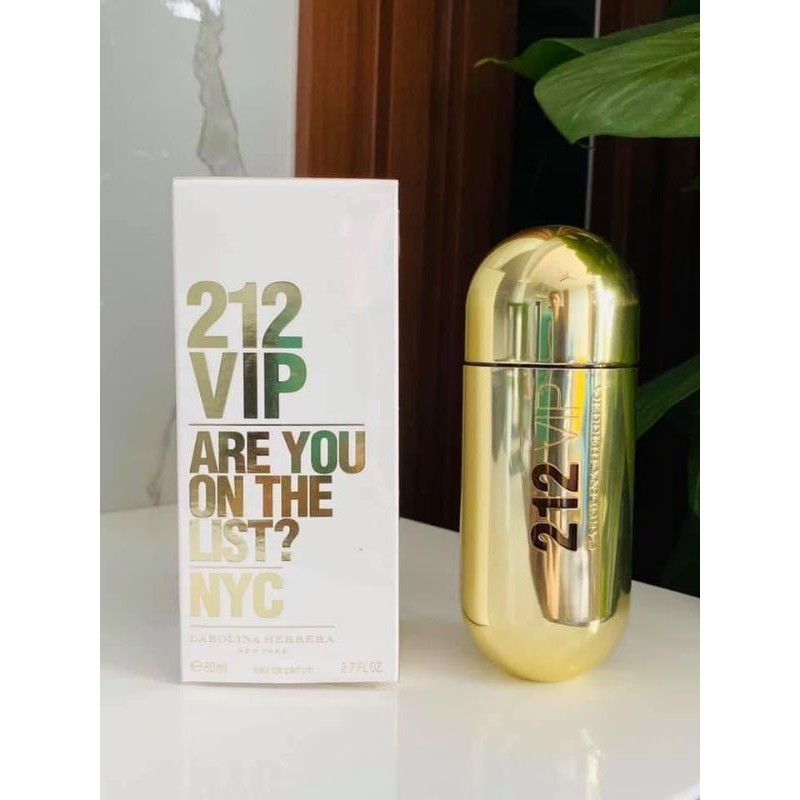 NƯỚC HOA VIP VÀNG 2 1 2 HỘP TRẮNG 80ML THƠM NGỌT NHẸ NHÀNG