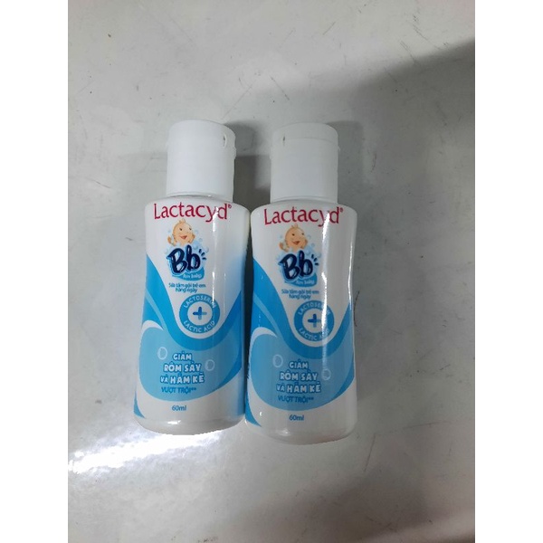 Sữa tắm cho bé Lactacyd Bb- giảm rôn sảy,hăm kẽ