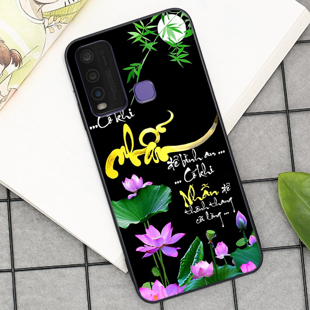 Ốp lưng Vivo Y30 / Y50 in hình chữ tài chữ lộc, Cha Mẹ, bình an SIÊU ĐẸP