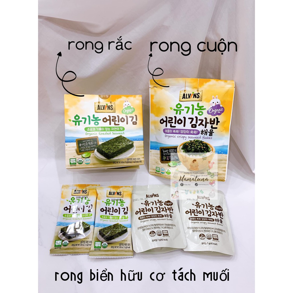 Rong cuộn hữu cơ tách muối