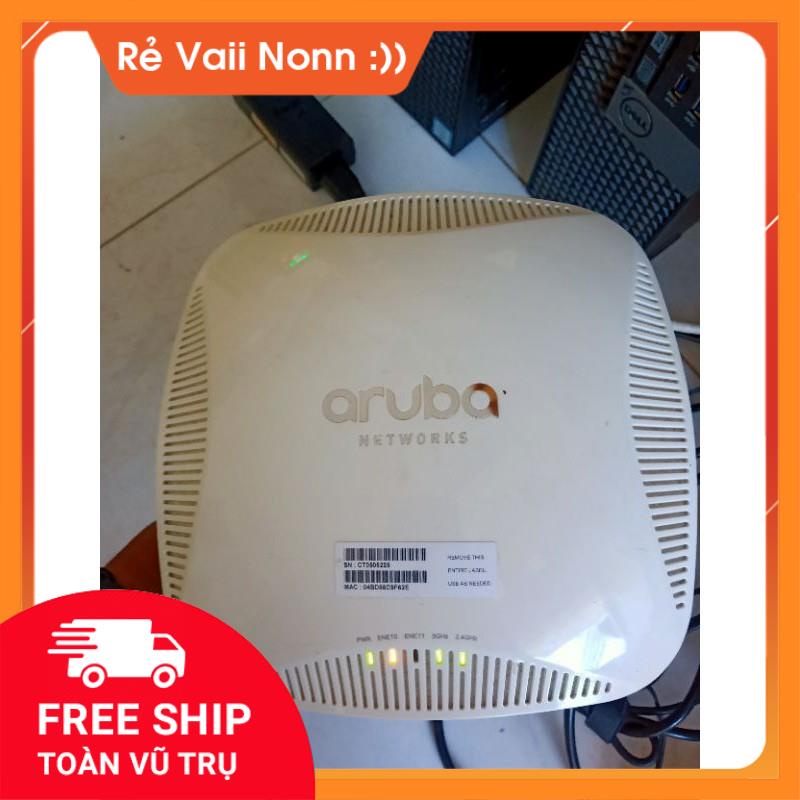Bộ phát wifi chuyên dụng Aruba 225 chịu tải cao có MESH và ROAMING (AP-225/ IAP-225) - Hàng USED