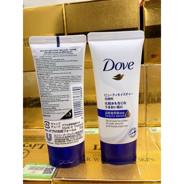Sữa rửa mặt Dove Beauty Serum