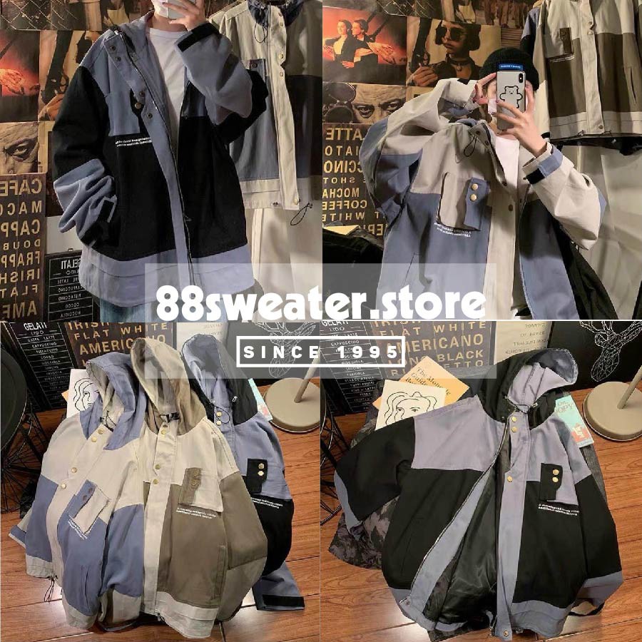 Áo Khoác Nam Kaki Chống Lạnh Unisex Nam Nữ Phong Cách Hàn Quốc FREESHIP | BigBuy360 - bigbuy360.vn