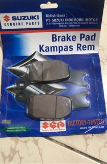 Bố thắng sau suzuki raider satria