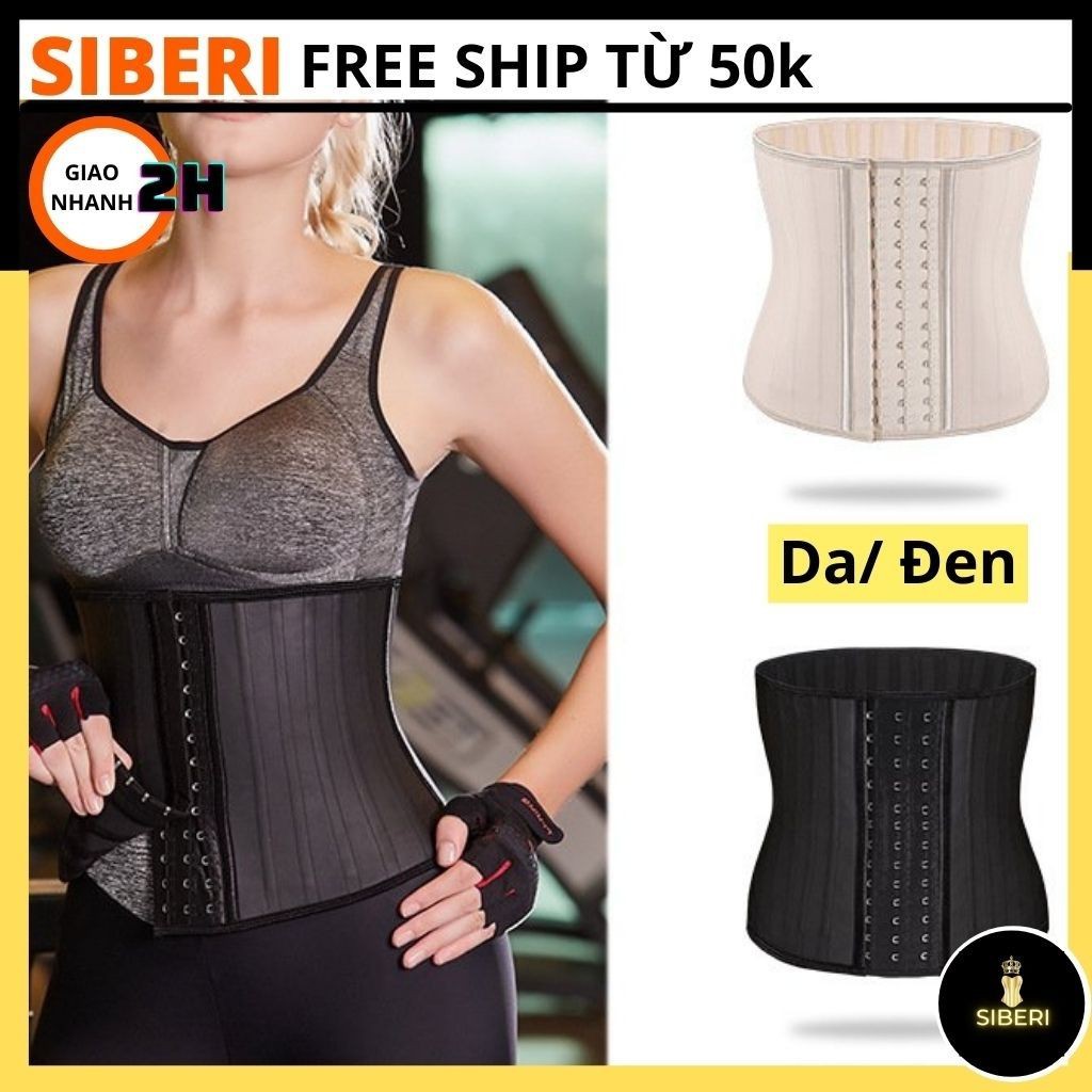 Nịt bụng latex 25 xương Italy, gen định hình giảm eo, mềm mại, chống đau mỏi lưng, vận động thoải mái _ Siberi | BigBuy360 - bigbuy360.vn