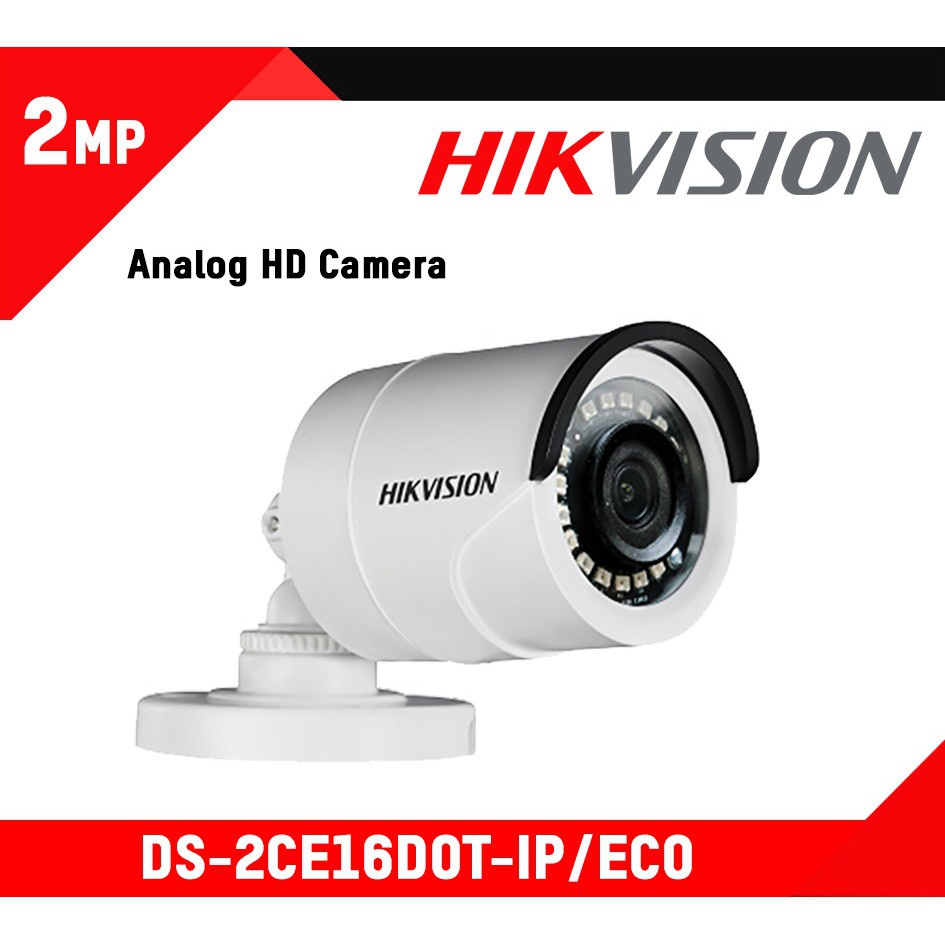 Trọn Bộ Camera giám sát Hikvision 2MP Fhd 1080P [1-4 Mắt] - KÈM Ổ CỨNG HDD - Hàng chính hãng (Đủ phụ kiện lắp đặt)