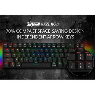 Bàn phím cơ RK71 RGB Bluetooth