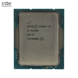 Cpu intel core i5 12400 tray không fan