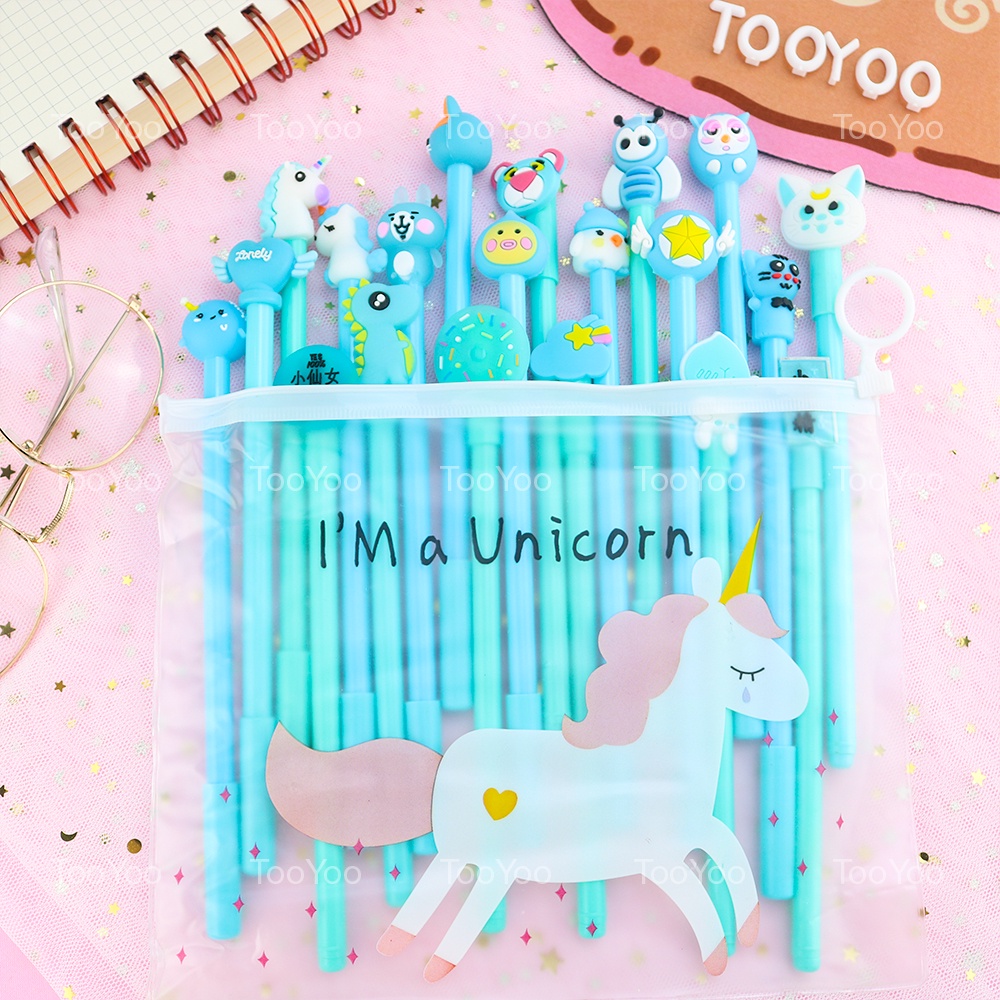 Bút bi nước mực đen Unicorn dễ thương cute TooYoo TY0050