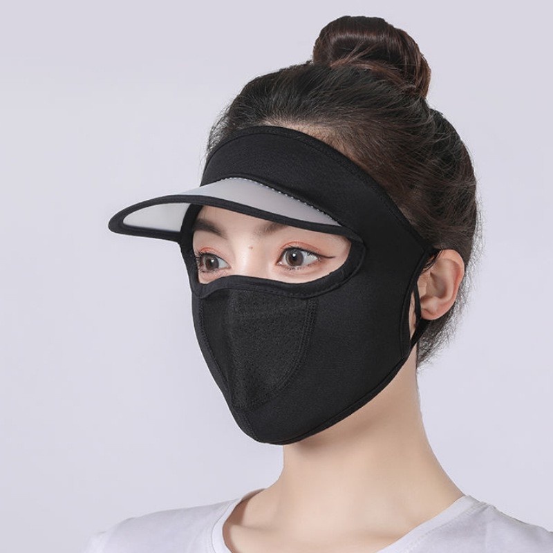 Khẩu trang ninja che kín mặt chống nắng chạy xe nam nữ T2