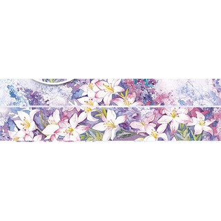 Washi tape hoa lily 1m