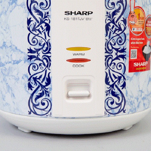 Nồi cơm điện Sharp KS-181TJV BM