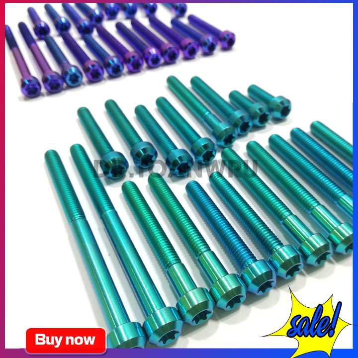 Full Bộ Ốc Gắn Lốc Máy cho xe Sirius - Siêu xịn
