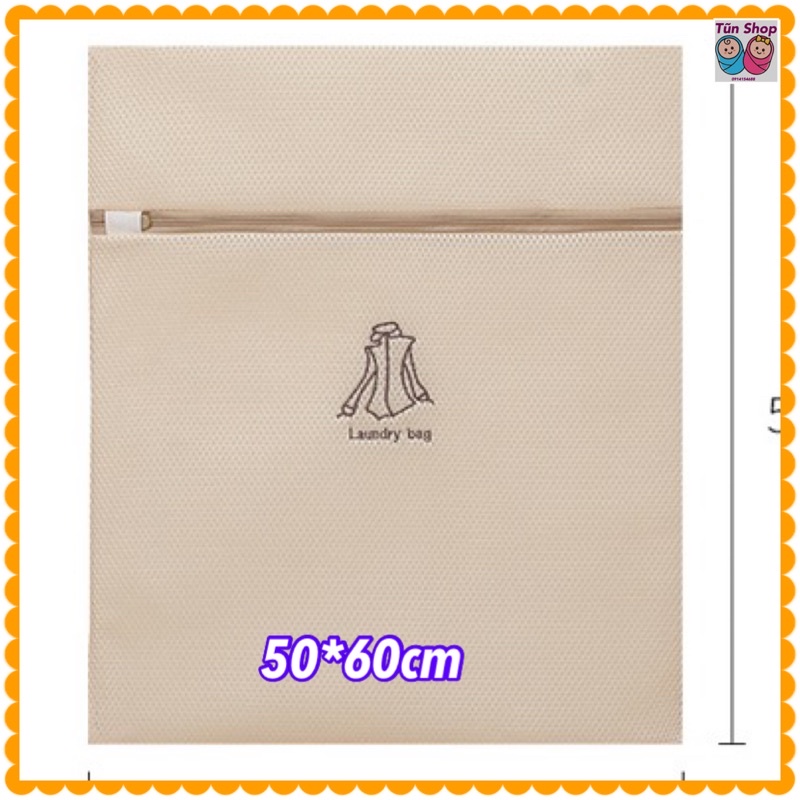 TÚI GIẶT 2 LỚP 50*60 CM, 40*50CM CÁC KÍCH CỠ BẢO VỆ QUẦN ÁO