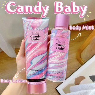 Xịt Thơm Toàn Thân VICTORIA’S SECRET CANDY BABY 250ML Phiên Bản Giới Hạn Lưu Hương Lâu Xịt Thơm Vic Body Mist Body