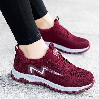 Giày Sneaker Thể Thao Chống Trượt Cho Nữ