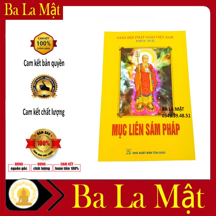 Sách - Kinh Mục Liên Sám Pháp