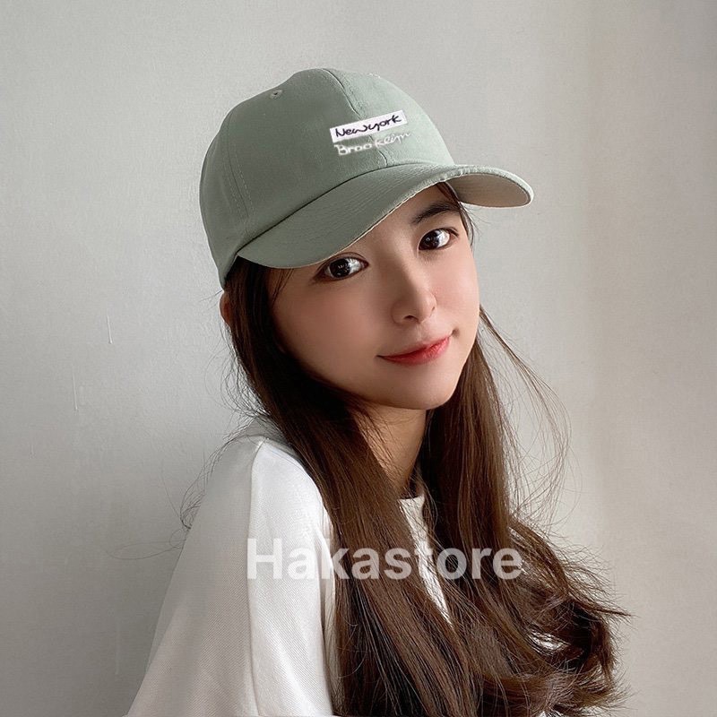 Mũ lưỡi trai New York,Nón kết nhiều màu phong cách Ulzzang form unisex nam nữ