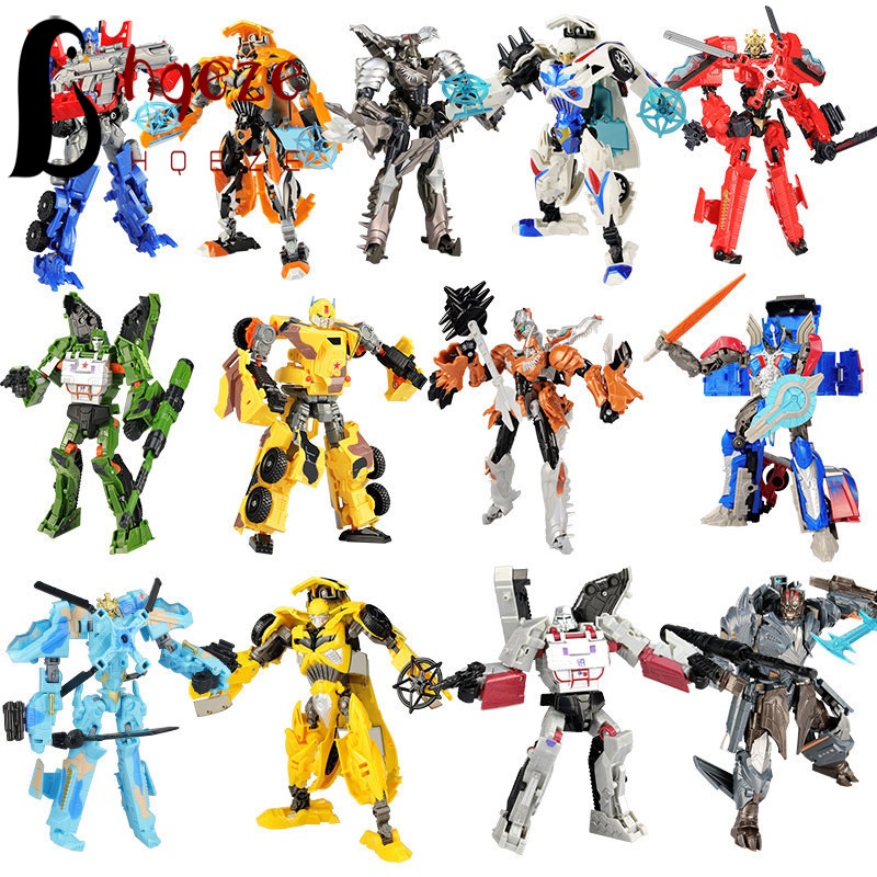 Đồ Chơi Robot Biến Hình Bumblebee Optimus Prime Megatron Decepticons Jazz Dành Cho Bé Trai