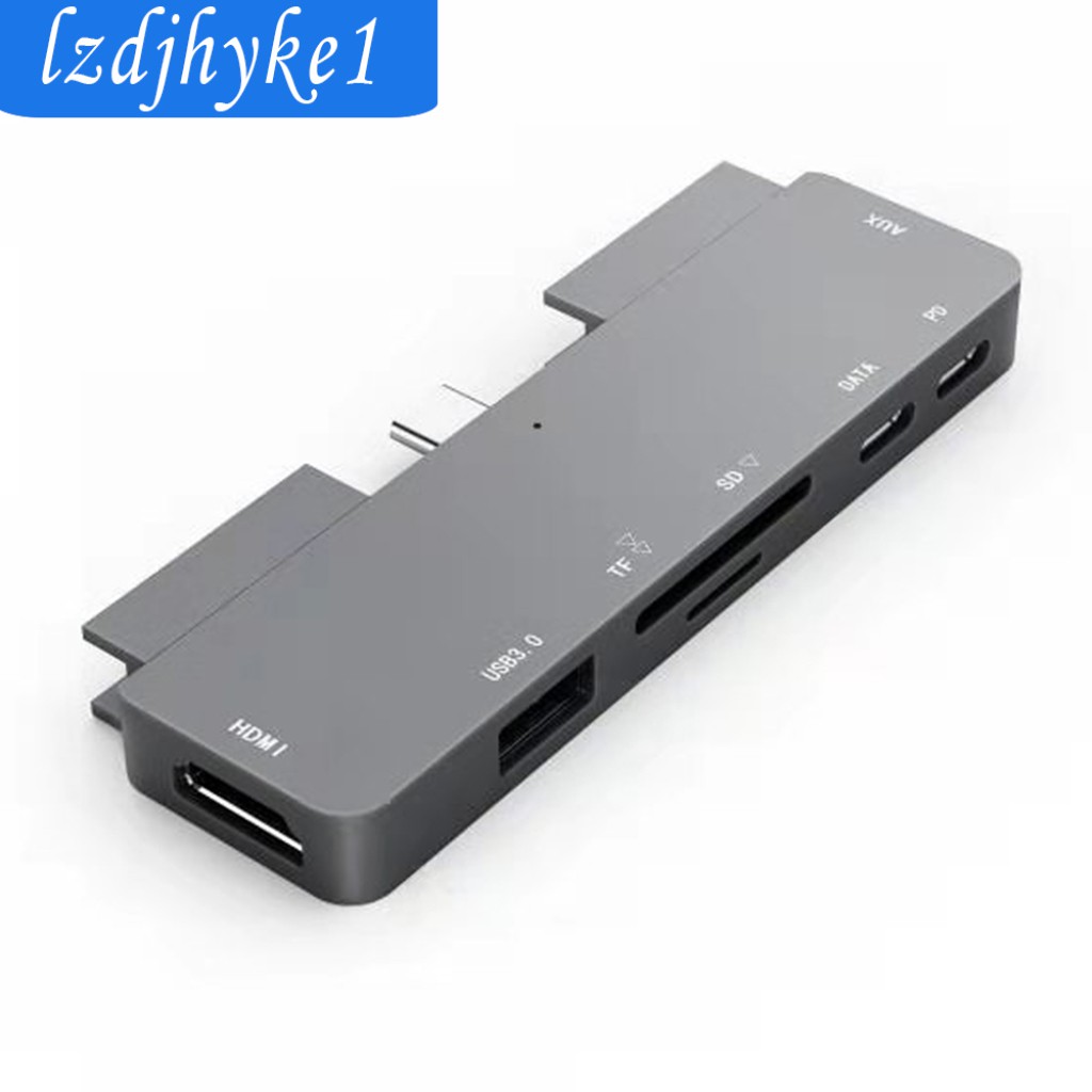 Bộ Chia 7 Cổng Usb-C Sang Hdmi 4k Pd Hub Fit Ipad Pro 11 / 12.9 2018