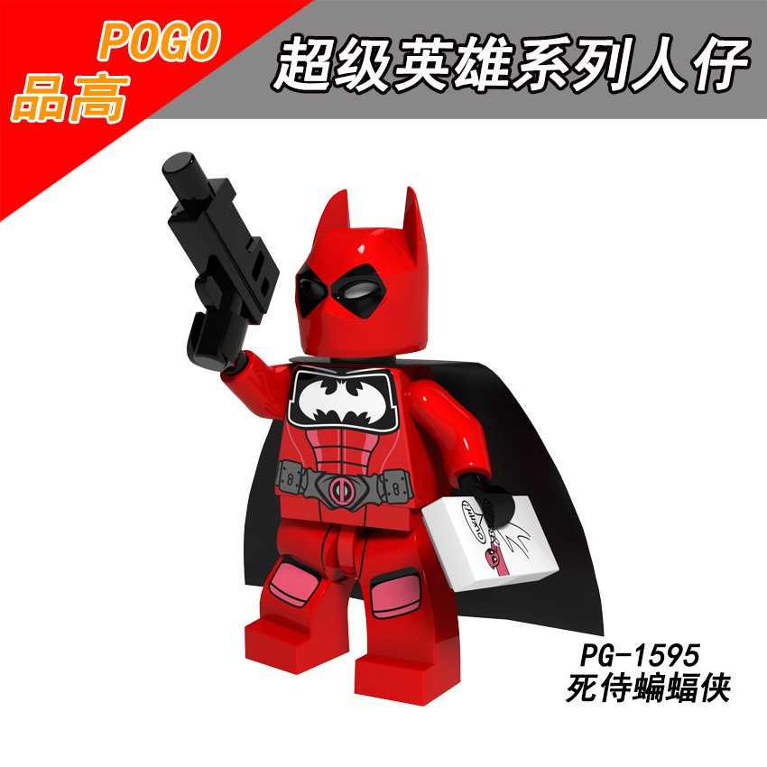 Xếp Hình Minifigures Bat-Mite, Weapon X, Venom Spider-Gwen - Đồ Chơi Lắp Ráp non-lego PG8147 [A2]