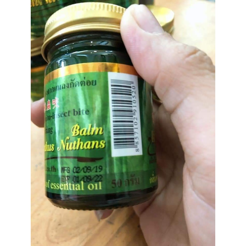 [CHÍNH HÃNG] Dầu cù là thơm Green Herb Thái Lan 50gr