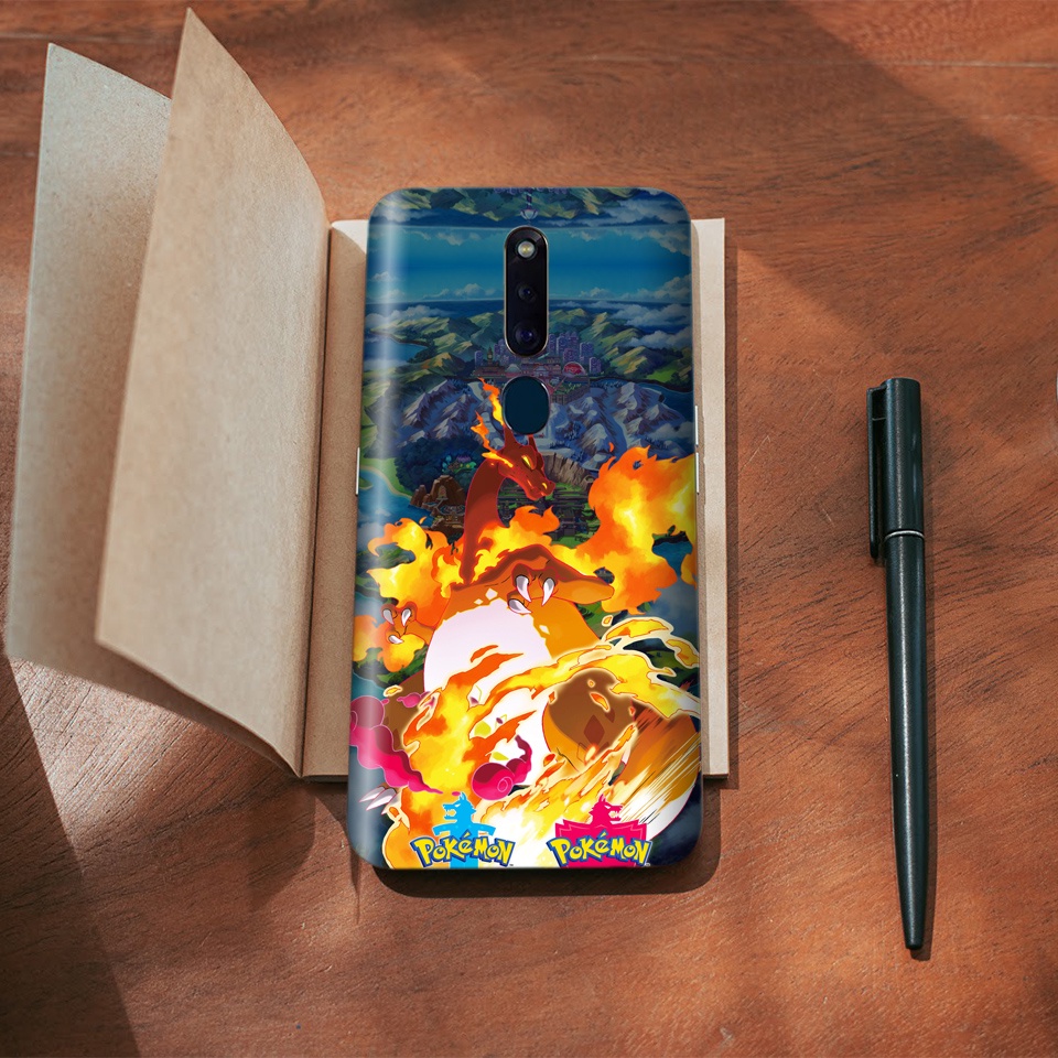 Miếng Dán Skin Điện Thoại In Hình Pokemon Charizard Cho Iphone 7/ 8/ X/ 11/ 11 Pro Max/ 12/ 12 pro max/ 13/ 13 pro max