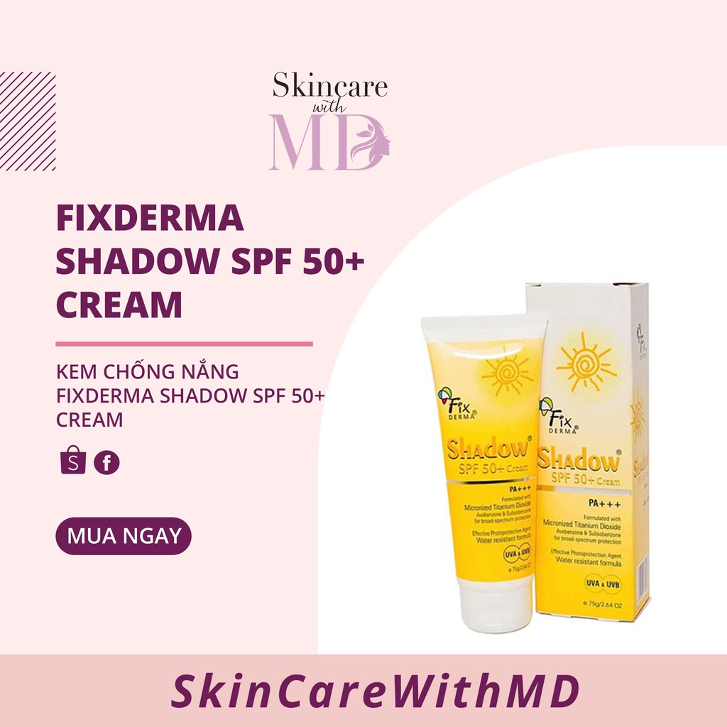 Kem chống nắng Fixderma SPF 50+ (chính hãng)