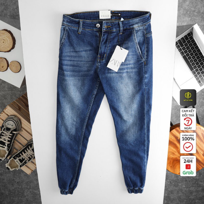 Quần Jean Jogger nam cao cấp form slim dễ phối đồ phù hợp mọi phong cách | BigBuy360 - bigbuy360.vn