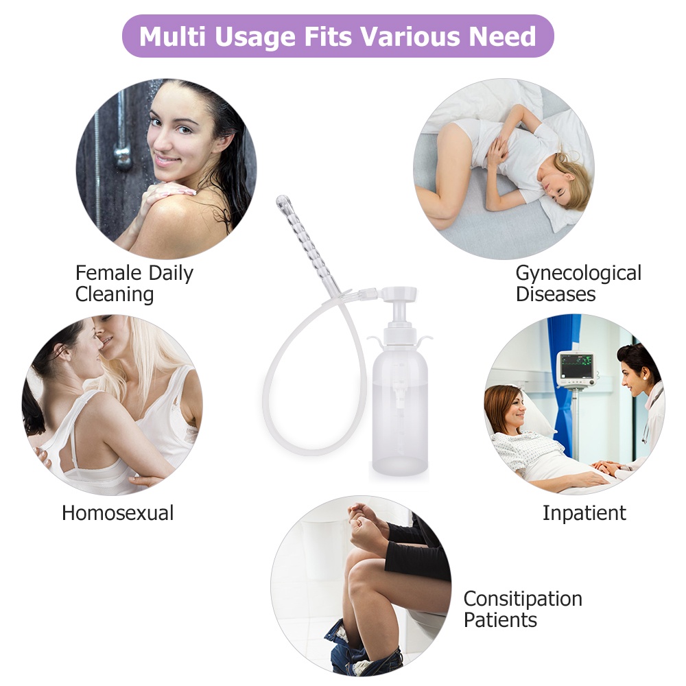 Bình Xịt Vệ Sinh Làm Sạch Vùng Kín Cho Nữ 300ml,Dụng cụ vệ sinh làm sạch vùng kín chuyên dụng tiện lợi
