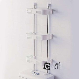 Giá kệ 3 tầng khung inox chịu lực tốt, nhiều màu phù hợp cho nhà tắm, nhà bếp, mẫu mới 2020