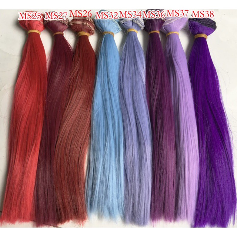 Tóc giả 25cm cho búp bê