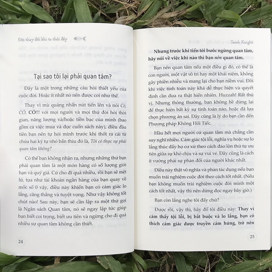 Sách - Đời Thay Đổi Khi Ta Thôi Đẩy (Kèm Bookmark)