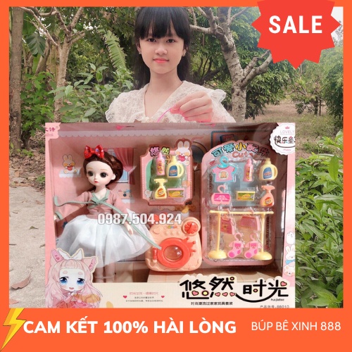 Búp Bê Barbie 30cm Có Khớp Kèm Nhiều Phụ Kiện Xinh Đồ Chơi Cho Bé Gái Từ 2 Đến 8 Tuổi
