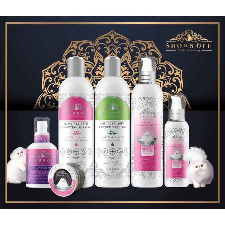 Sữa tắm dành cho spa cao cấp shows Off Collagen Volume Shampoo 480ml