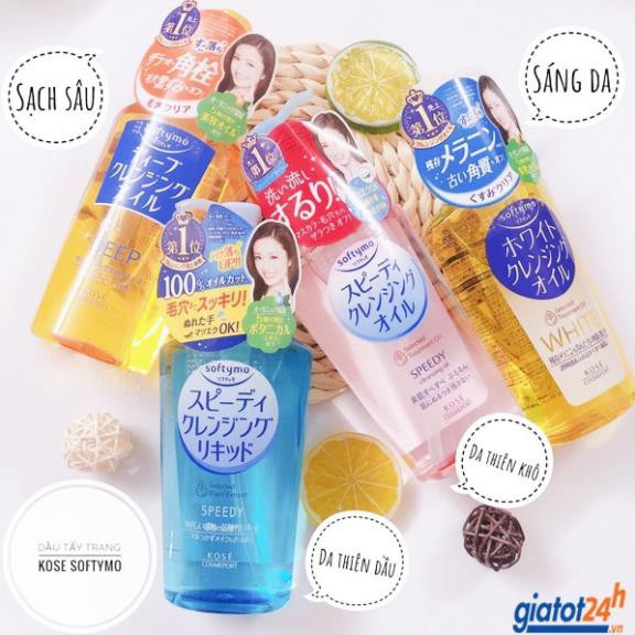 [ Hàng Hot ] Dầu Tẩy Trang KOSE Softymo Deep Cleansing Nhật Bản Japmallofficial