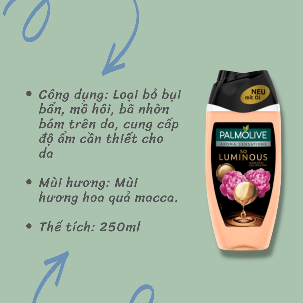 Sữa tắm Naturals Palmolive,sữa tắm nữ, sữa tắm Nam, cấp ẩm làm sáng mịn da, chiết xuất thiên nhiên, nội địa Châu Âu,