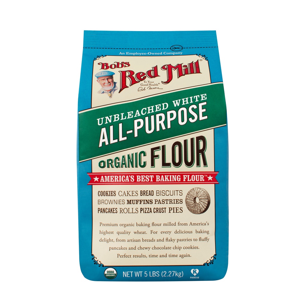 Bột mì đa dụng hữu cơ Bob Red Mill, bột làm bánh - Tạp hoá Mint
