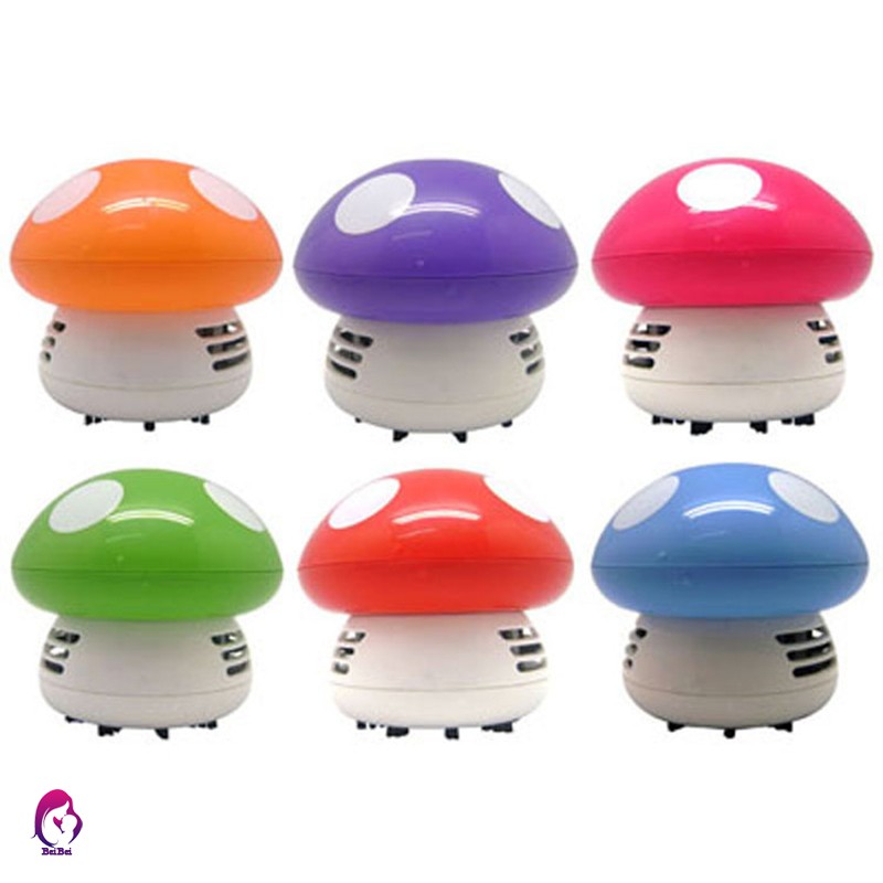 Máy Hút Bụi Mini Để Bàn Hình Nấm Dễ Thương