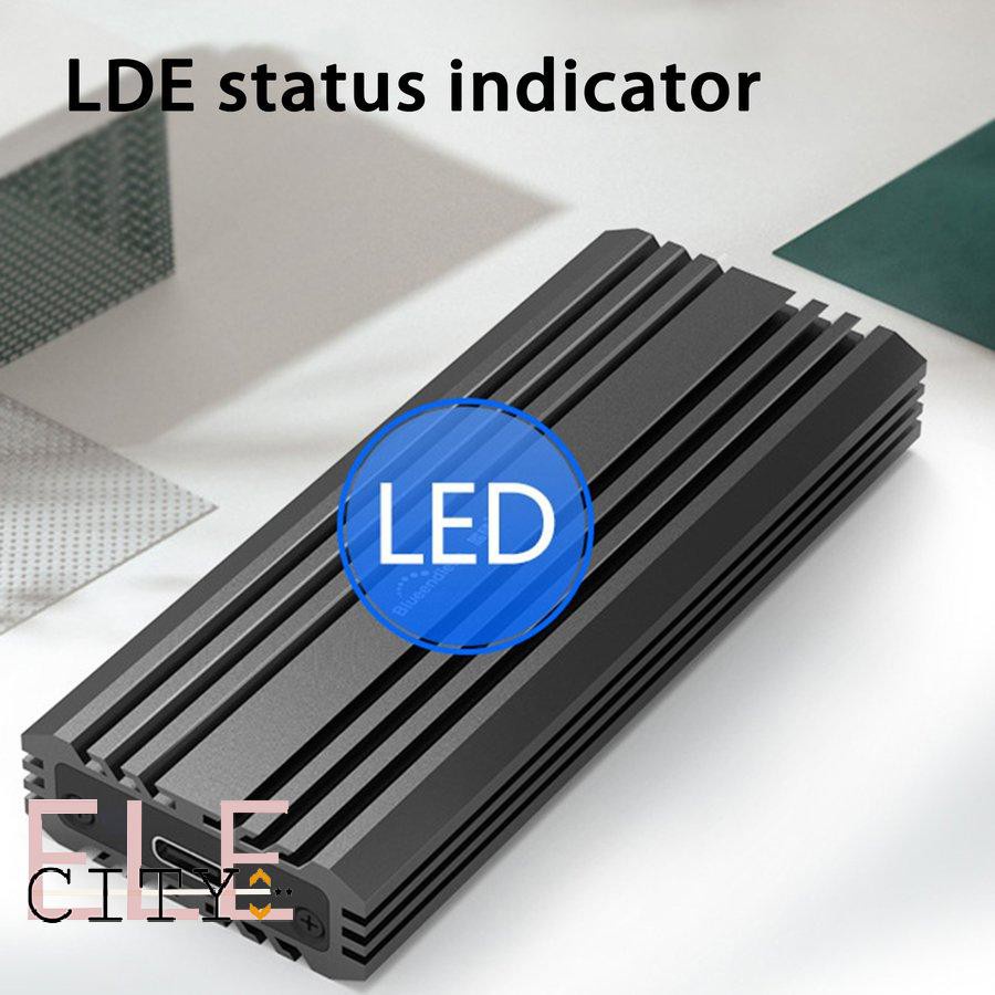 ✨COD✨Blueendless 2807N SSD Mobile Enclosure NVME M.2 Solid State Drive Enclosure