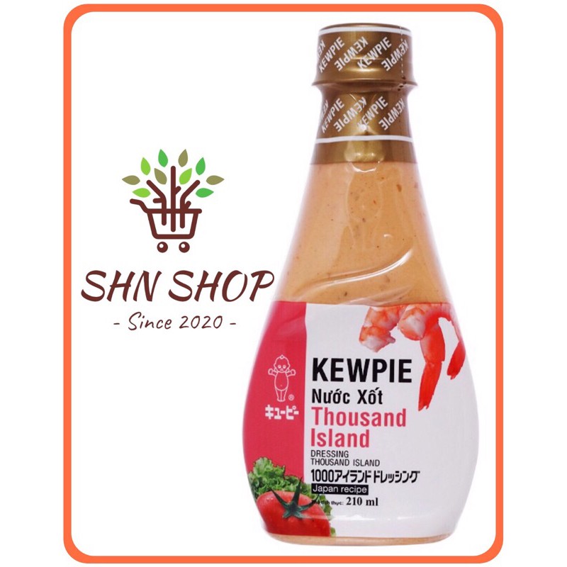 [NOWSHIP] XỐT KEWPIE THOUSAND ISLAND 210ml/1000ml