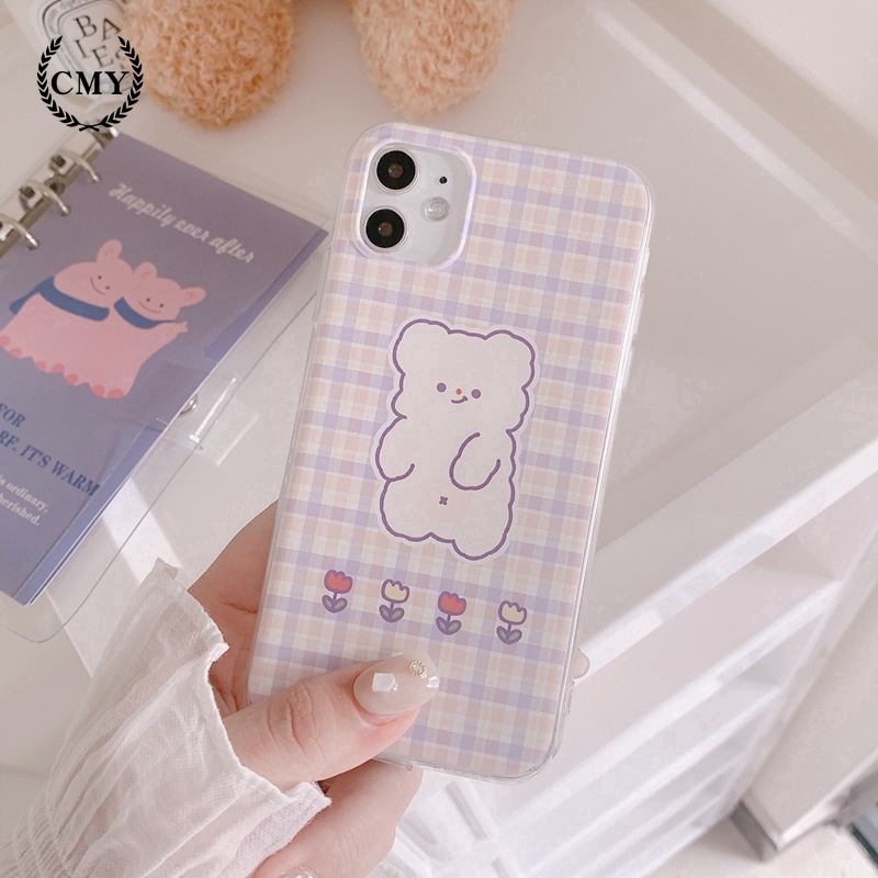 Ốp lưng silicon hoạ tiết hoạt hình cho iPhone11/11Pro 11pro Max X XR XS XS MAX 7 8 plus
