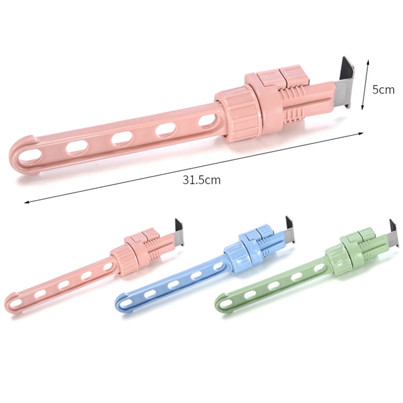 Giá phơi có thể điều chỉnh Ossayi thiết kế 5 lỗ gắn ban công cửa sổ