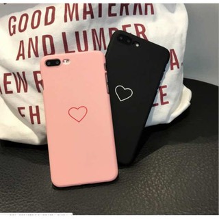 Ốp lưng iphone hình trái tim trơn dẻo - Ốp iphone 5/5s/6/6s/7/8/7plus/8plus/Xs/Xsmax/11/11promax P3-8