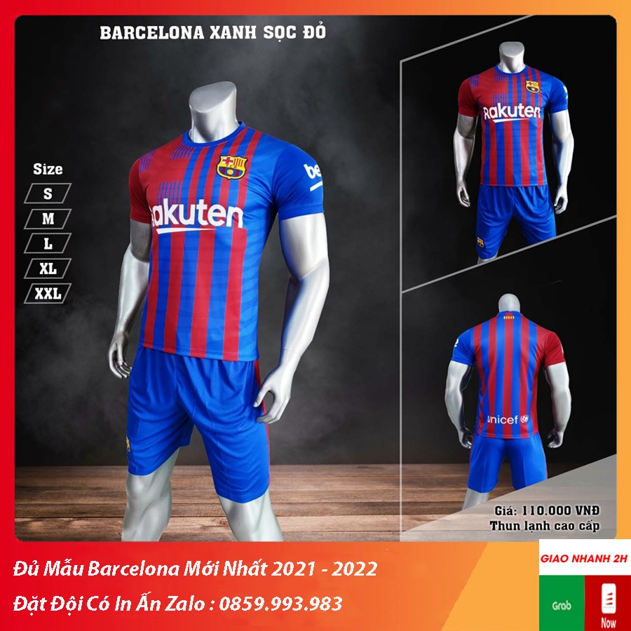 Bộ Quần Áo Bóng Đá CLB Barcelona Mới Nhất 2021 2022 [ L22 ]