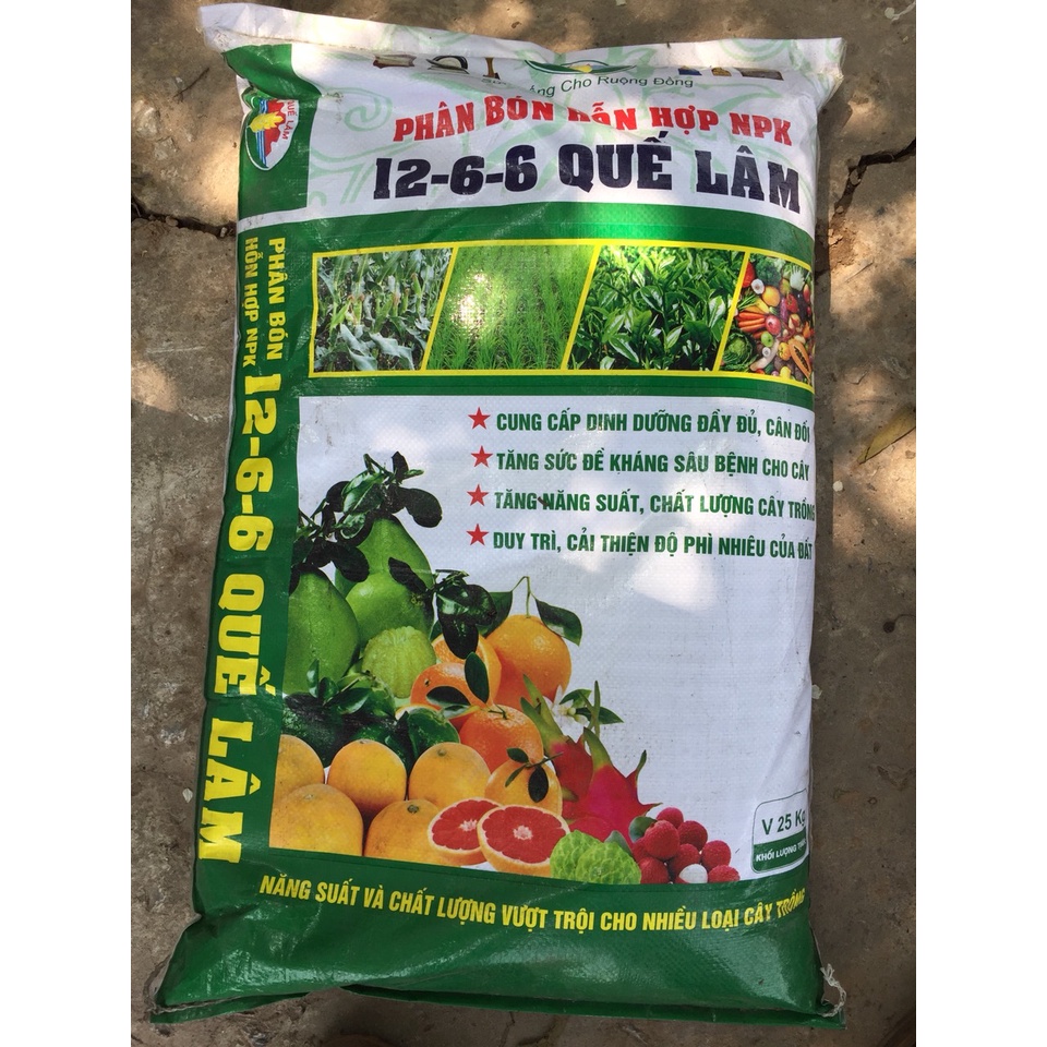 500GR PHÂN BÓN NKP 12-6-6 QUẾ LÂM CHUYÊN RAU,HOA VÀ CÁC LOẠI CÂY TRỒNG